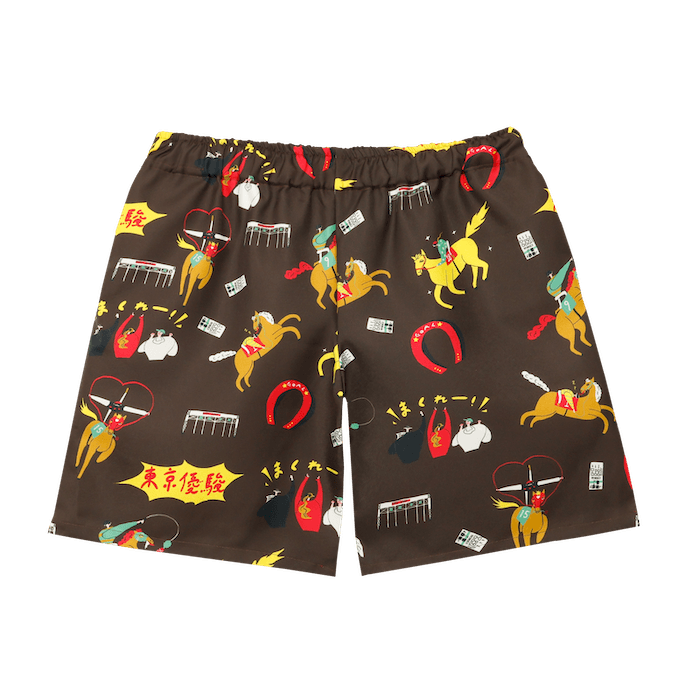 Eanbe DARK HORSE SHORT PANTS / BROWN